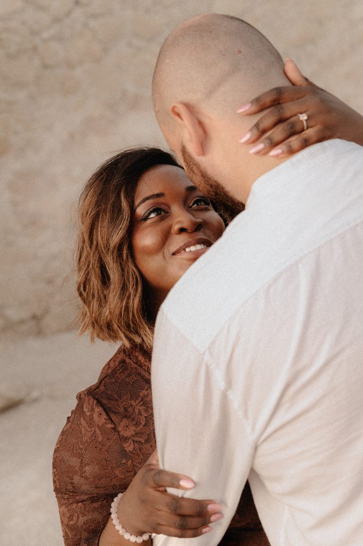 Magnolia and Pieter, just engaged